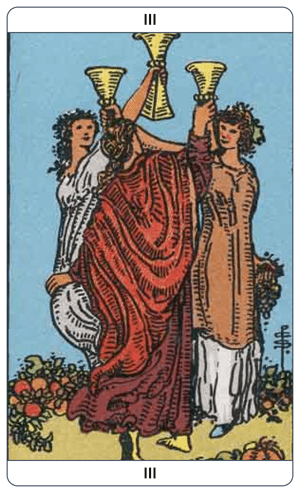 3 of Cups