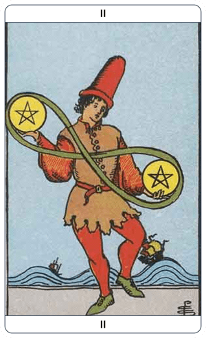 2 of Pentacles