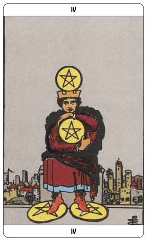 4 of Pentacles