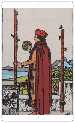 2 of Wands