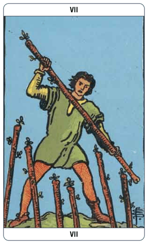 7 of Wands